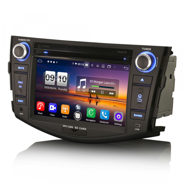 Navigatie auto, Pachet dedicat TOYOTA RAV 4,7 inch, Android 10, Octa Core, 4 Gb Ram [4]