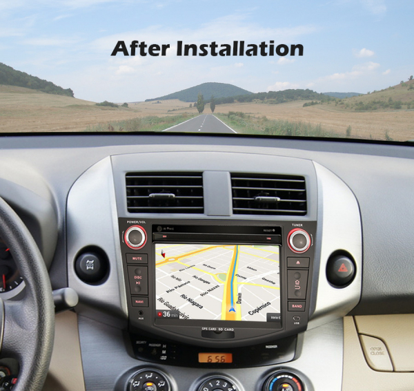Navigatie auto, Pachet dedicat TOYOTA RAV 4,7 inch, Android 10, Octa Core, 4 Gb Ram [7]