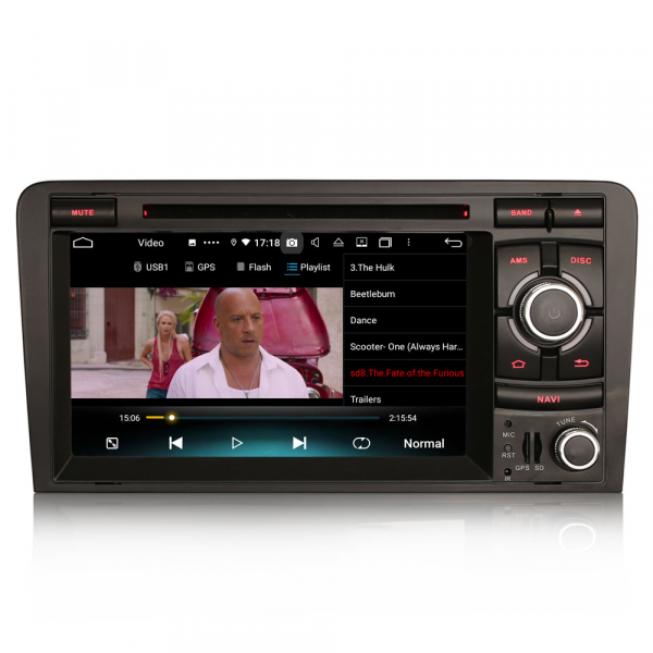 Navigatie auto, Pachet dedicat  AUDI A3 S3 RS3 RNSE-PU,7 inch, Android 10, Octa Core [7]