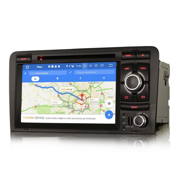 Navigatie auto, Pachet dedicat  AUDI A3 S3 RS3 RNSE-PU,7 inch, Android 10, Octa Core [8]