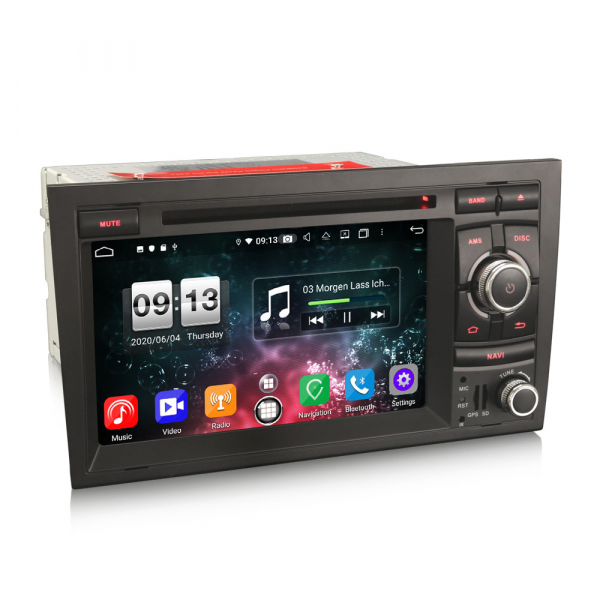 Navigatie auto, Pachet dedicat Audi A4 S4 RS4 Seat Exeo,7 inch, Android 11, Octa Core [9]