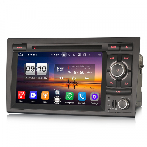 Navigatie auto, Pachet dedicat Audi A4 S4 RS4 Seat Exeo,7 inch, Android 11, Octa Core [2]