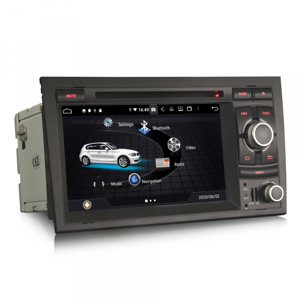 Navigatie auto, Pachet dedicat Audi A4 S4 RS4 Seat Exeo,7 inch, Android 11, Octa Core [4]