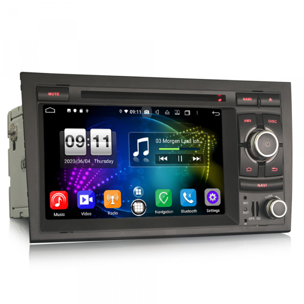 Navigatie auto, Pachet dedicat Audi A4 S4 RS4 Seat Exeo,7 inch, Android 11, Octa Core [6]