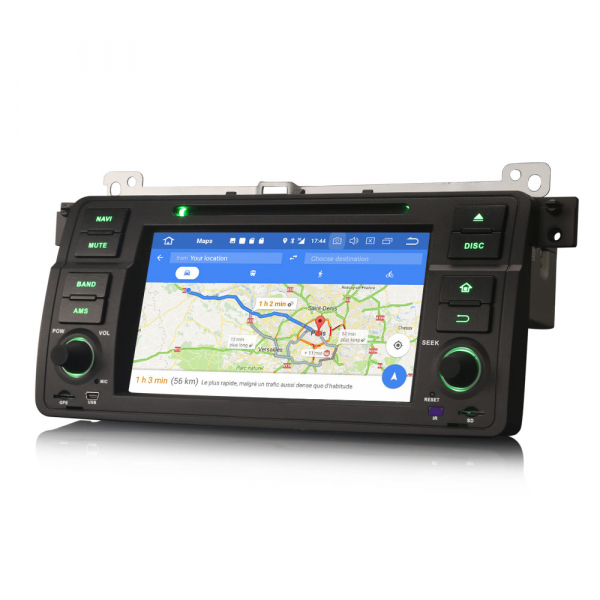 Navigatie auto, Pachet dedicat  BMW E46 318 320 325 M3 Rover75 MG ZT, Android 10.0, 8 Inch, Octa Core [7]