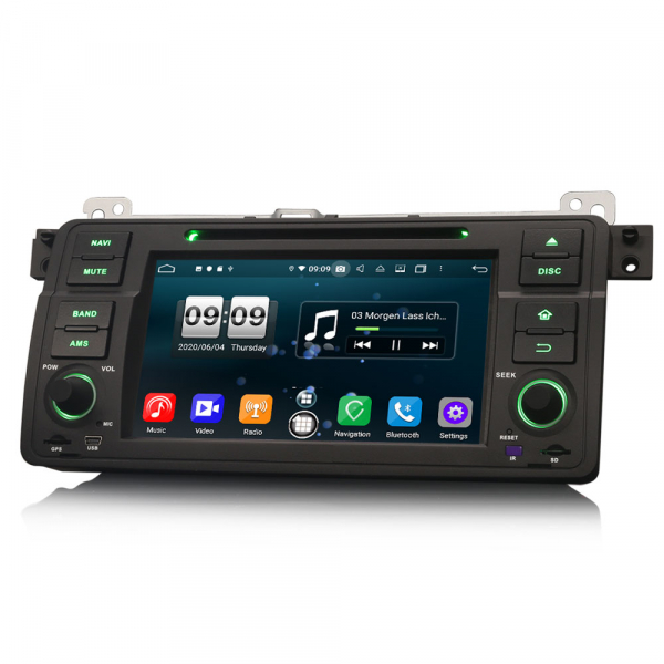 Navigatie auto, Pachet dedicat  BMW E46 318 320 325 M3 Rover75 MG ZT, Android 10.0, 8 Inch, Octa Core [2]