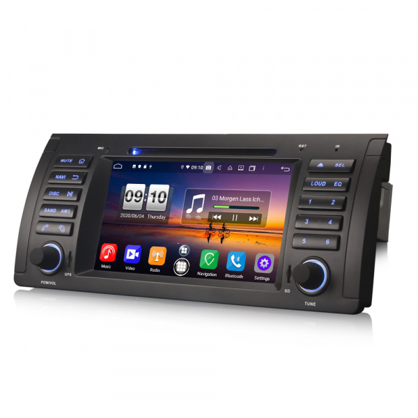 Navigatie auto, Pachet dedicat BMW 5 Series E39 E53 X5 M5, Android 10.0, 7 Inch, Octa Core [5]