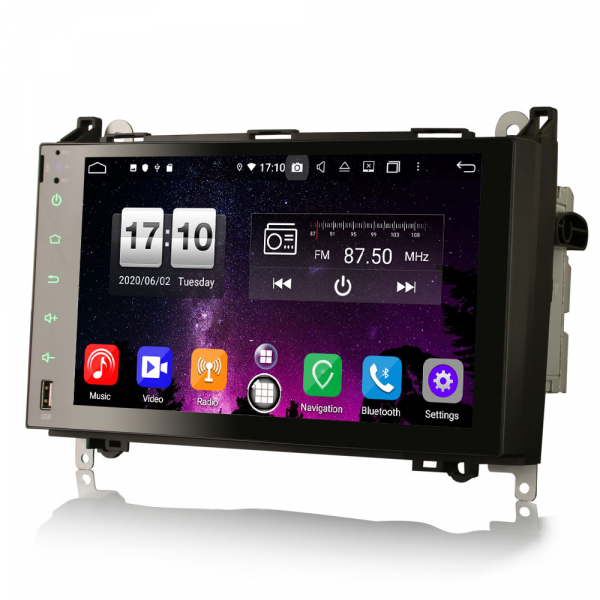 Navigatie auto , Pachet dedicat MERCEDES Benz A Class B200, Android 10; 9 Inch, Octa Core [5]