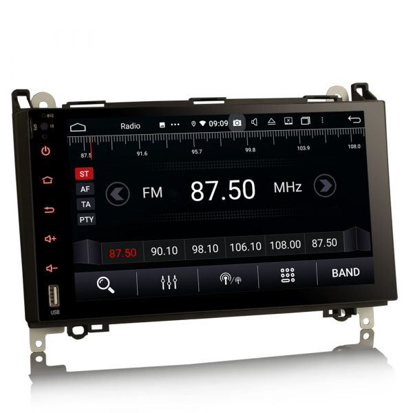 Navigatie auto , Pachet dedicat MERCEDES Benz A Class B200, Android 10; 9 Inch, Octa Core [6]