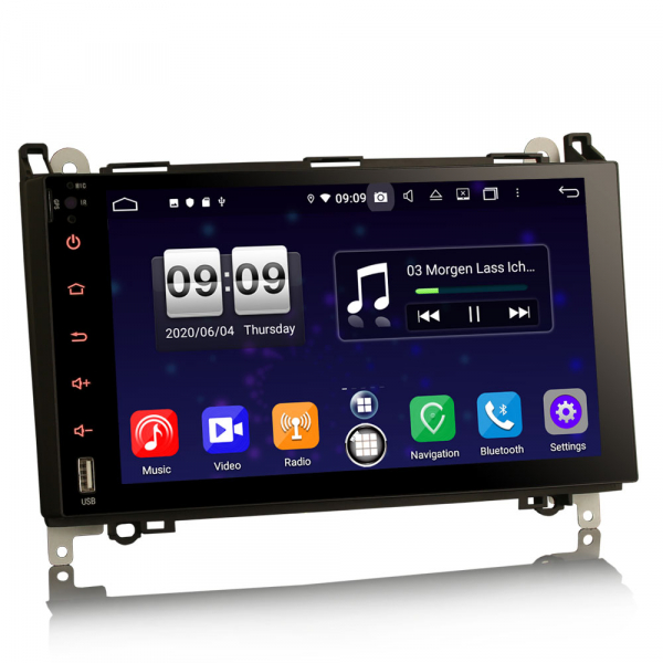 Navigatie auto , Pachet dedicat MERCEDES Benz A Class B200, Android 10; 9 Inch, Octa Core [3]