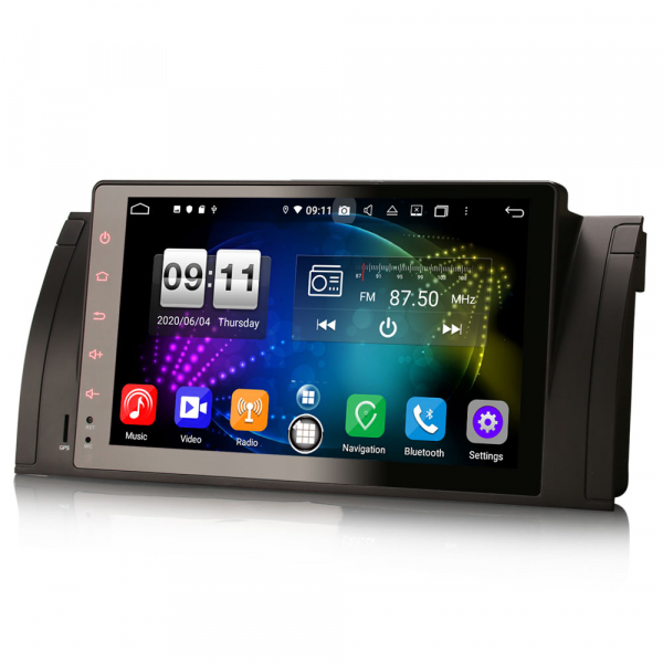 Navigatie auto, Pachet dedicat BMW seria 5, Android 10.0,9 Inch, Octa Core [6]