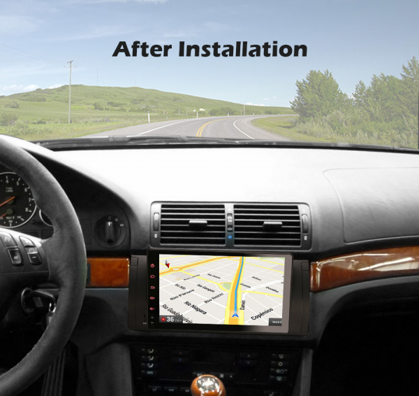 Navigatie auto, Pachet dedicat BMW seria 5, Android 10.0,9 Inch, Octa Core [10]