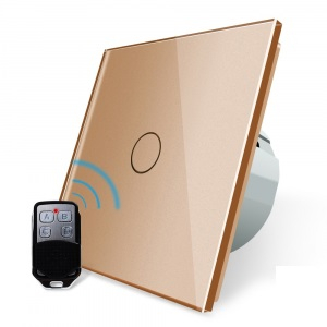 Intrerupator simplu cu touch Livolo, Wireless (Telecomanda inclusa) [3]