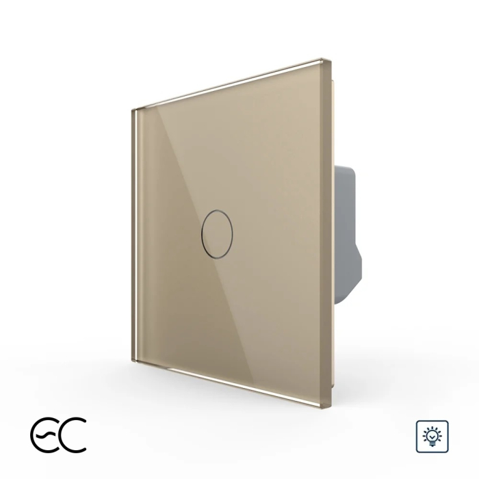Intrerupator Simplu cu Variator si Touch LIVOLO din Sticla, Protocol ZigBee EC [3]