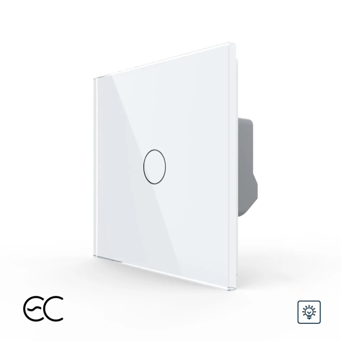 Intrerupator Simplu cu Variator si Touch LIVOLO din Sticla, Protocol ZigBee EC [4]