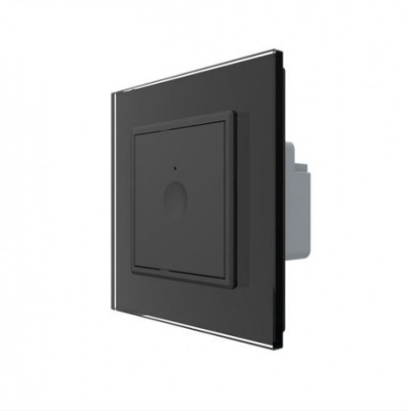 Intrerupator tactil simplu, wireless RF, rama sticla Serie noua [3]
