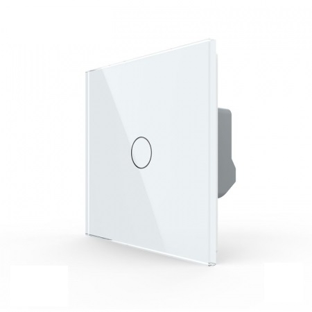 Intrerupator wireless, control din telecomanda RF, cu variator/dimabil cu touch Livolo din sticla - Generatia noua [2]