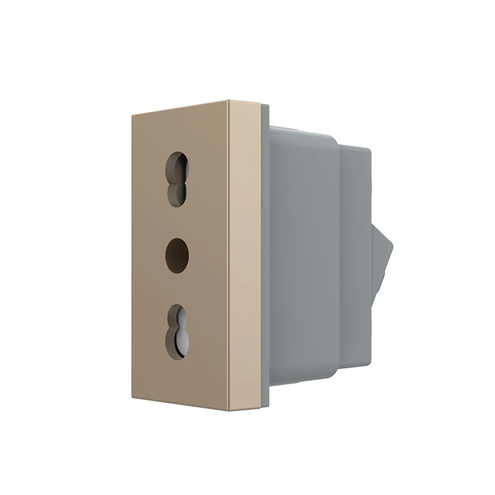 Modul priza simpla ingusta 1M [4]