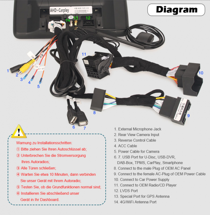 Navigatie auto 2 din, Pachet dedicat Audi A4/A5/B8/S4/S5, Android 11, 10.25 Inch [25]