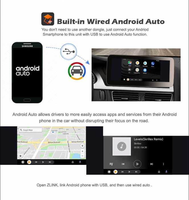 Navigatie auto 2 din, Pachet dedicat Audi A4/A5/B8/S4/S5, Android 11, 10.25 Inch [19]