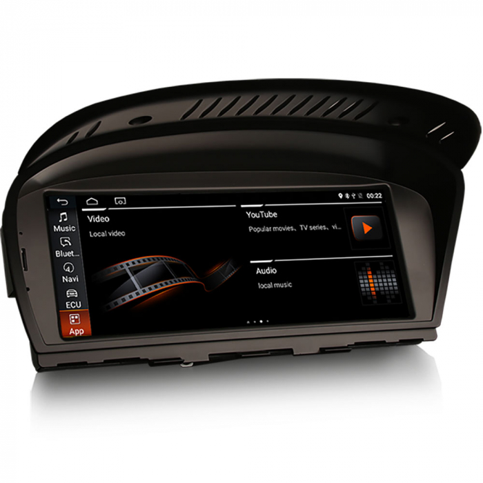 Navigatie auto 2 din, Pachet dedicat BMW Seria 3 E60 E61 E63 E64 E90 E91 E92 E93 CIC CC, Android 11, 8.8 Inch [2]
