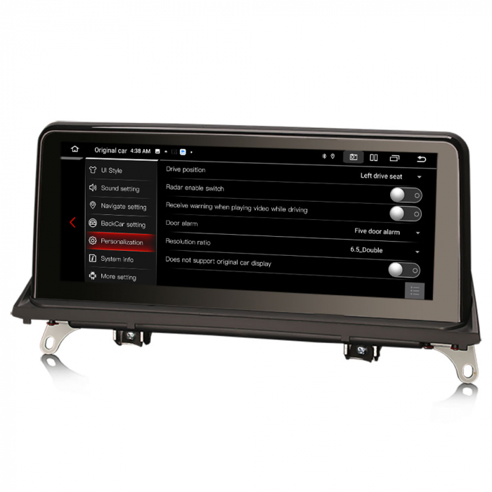 Navigatie auto 2 din, Pachet dedicat BMW X5 E70 X6 E71, Android 13, Octa Core [4]