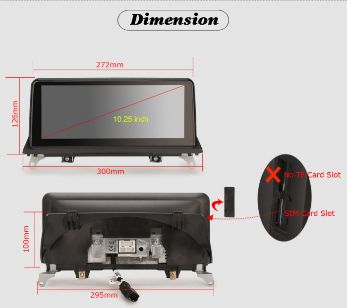 Navigatie auto 2 din, Pachet dedicat BMW X5 E70 X6 E71, Android 13, Octa Core [17]