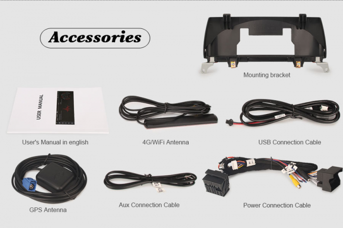 Navigatie auto 2 din, Pachet dedicat BMW X5 E70 X6 E71, Android 13, Octa Core [21]