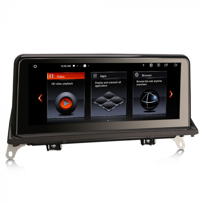 Navigatie auto 2 din, Pachet dedicat BMW X5 E70 X6 E71, Android 13, Octa Core [7]