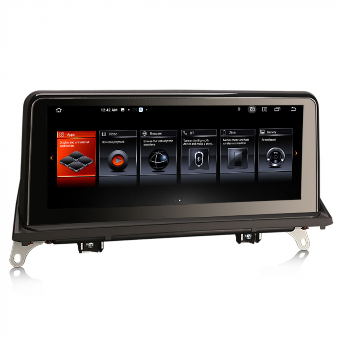 Navigatie auto 2 din, Pachet dedicat BMW X5 E70 X6 E71, Android 13, Octa Core [8]