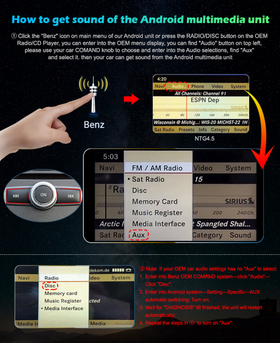 Navigatie auto 2 din, Pachet dedicat Mercedes-Benz C-Class W204 2008-2010, Android 11, 10.25 Inch [18]