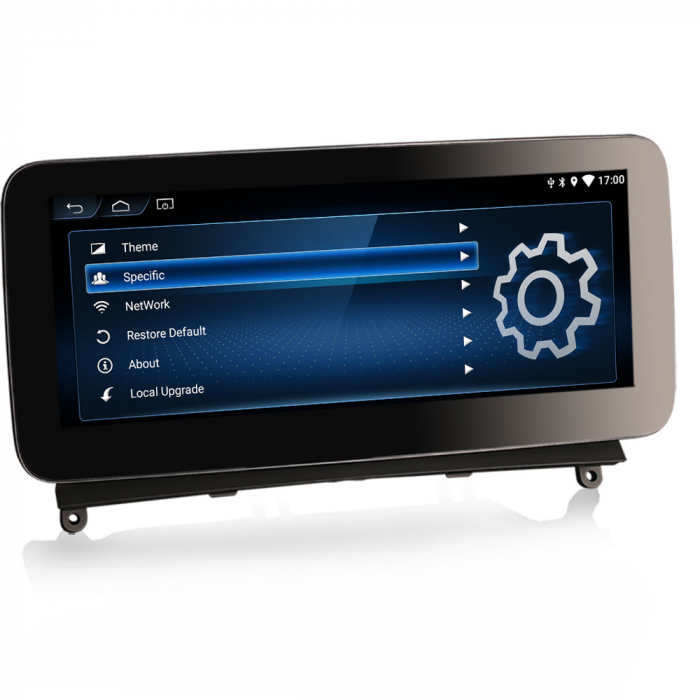 Navigatie auto 2 din, Pachet dedicat Mercedes-Benz C-Class W204 2008-2010, Android 11, 10.25 Inch [6]