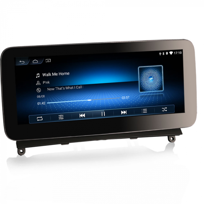 Navigatie auto 2 din, Pachet dedicat Mercedes-Benz C-Class W204 2008-2010, Android 11, 10.25 Inch [3]