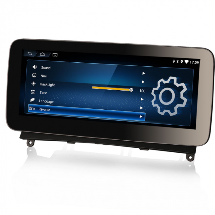 Navigatie auto 2 din, Pachet dedicat Mercedes-Benz C-Class W204 2008-2010, Android 11, 10.25 Inch [8]