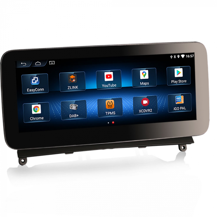 Navigatie auto 2 din, Pachet dedicat Mercedes-Benz C-Class W204 2008-2010, Android 11, 10.25 Inch [7]