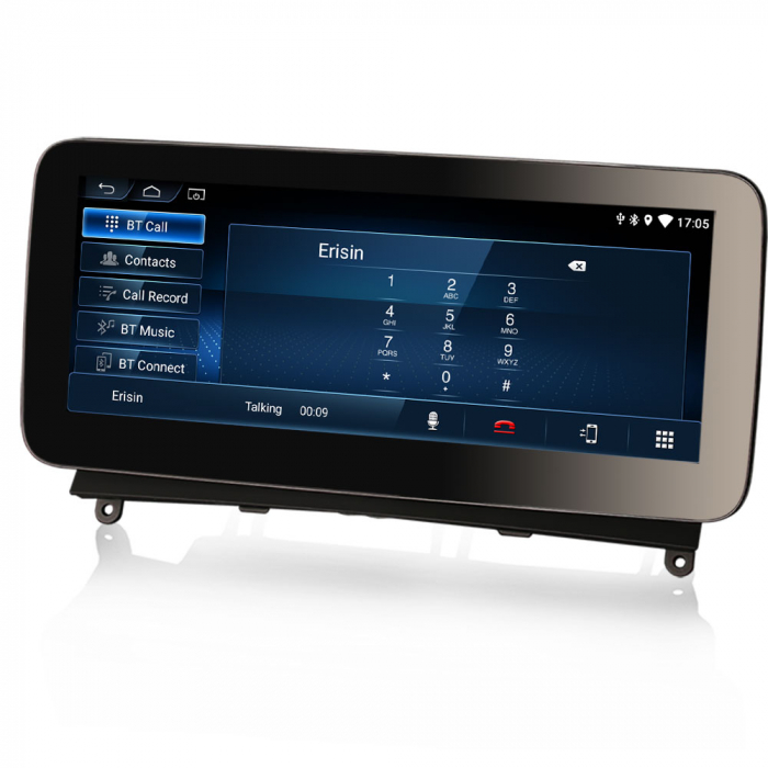 Navigatie auto 2 din, Pachet dedicat Mercedes-Benz C-Class W204 2008-2010, Android 11, 10.25 Inch [4]