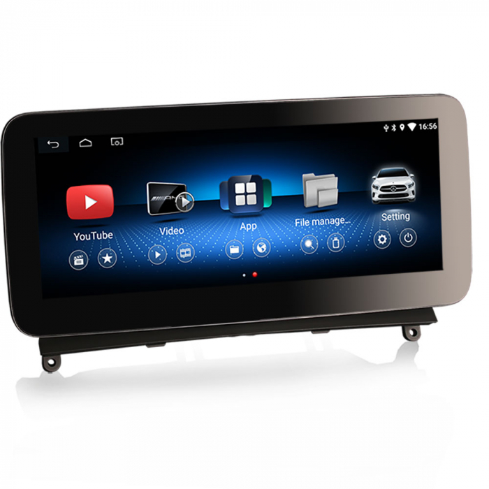 Navigatie auto 2 din, Pachet dedicat Mercedes-Benz C-Class W204 2008-2010, Android 11, 10.25 Inch [2]