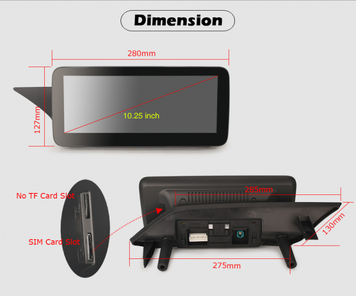Navigatie auto 2 din, Pachet dedicat Mercedes-Benz E-Class W212 2013-2014, Android 11, 10.25 Inch [23]