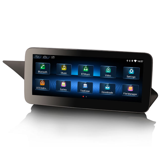 Navigatie auto 2 din, Pachet dedicat Mercedes-Benz E-Class W212 2013-2014, Android 11, 10.25 Inch [8]