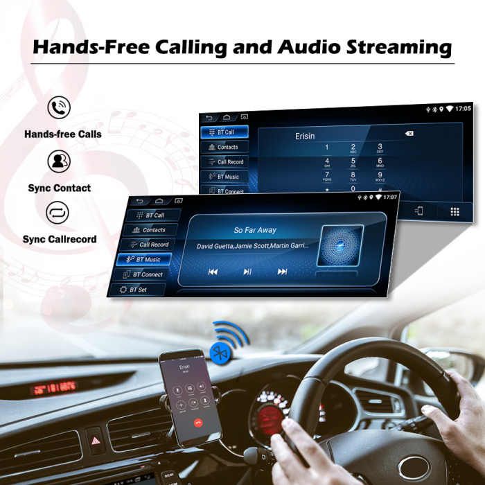 Navigatie auto 2 din, Pachet dedicat Mercedes Benz GLK-Class X204, Android 11, 10.25 Inch [17]