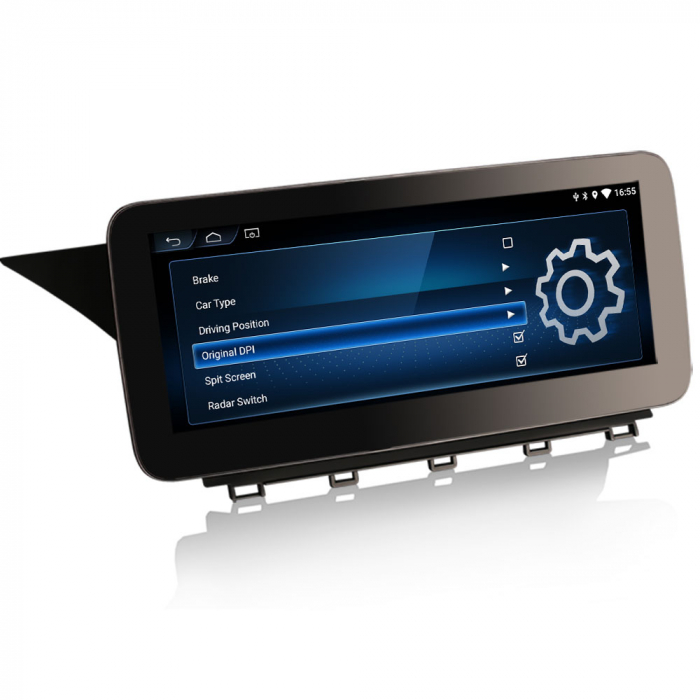 Navigatie auto 2 din, Pachet dedicat Mercedes Benz GLK-Class X204, Android 11, 10.25 Inch [4]