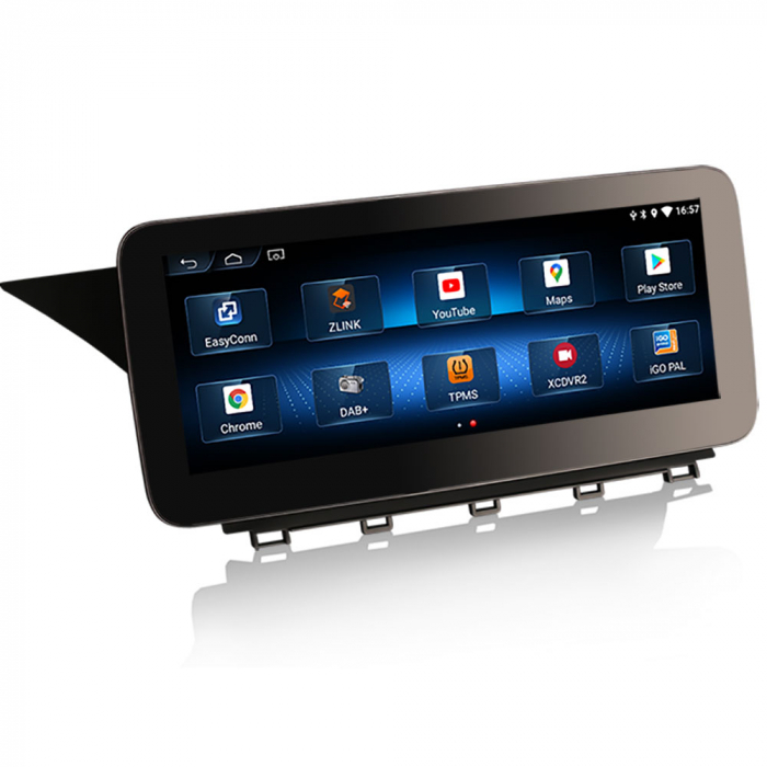 Navigatie auto 2 din, Pachet dedicat Mercedes Benz GLK-Class X204, Android 11, 10.25 Inch [3]