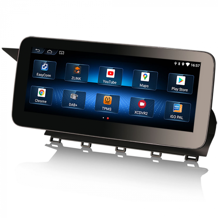 Navigatie auto 2 din, Pachet dedicat Mercedes Benz GLK-Class X204, Android 11, 10.25 Inch [2]