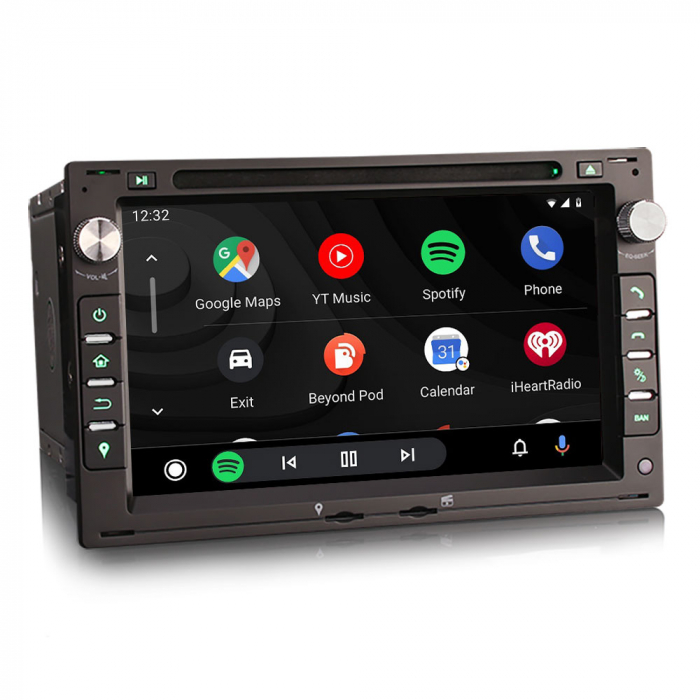 Navigatie auto 2 din, Pachet dedicat W Passat B5 MK4 MK5 Golf 4 Polo Bora Jetta T5, Android 13 [5]