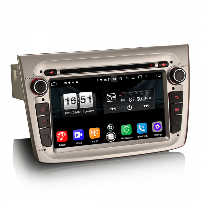 Navigatie auto, Pachet dedicat Alfa Romeo Mito ,7 inch,Octa Core, Android 11 [8]