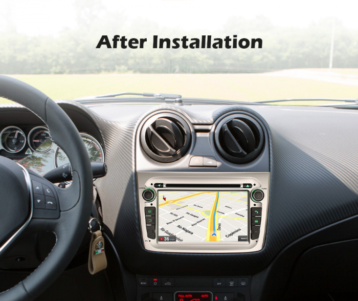 Navigatie auto, Pachet dedicat Alfa Romeo Mito ,7 inch,Octa Core, Android 11 [11]