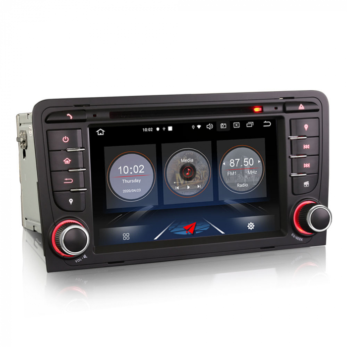 Navigatie auto, Pachet dedicat AUDI A3 (2003-2011) S3 RS3 RNSE-PU ,7 inch, Android 10 [7]