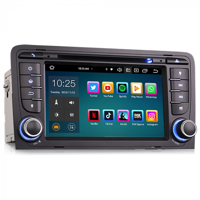 Navigatie auto, Pachet dedicat AUDI A3 S3 RS3 RNSE-PU, Android 12, Octa Core [3]