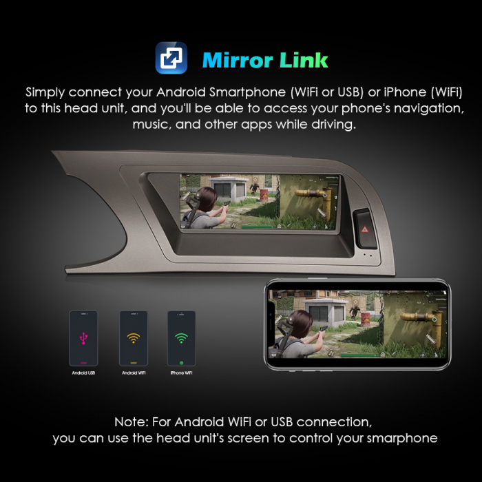 Navigatie auto, Pachet dedicat Audi A4 (2009-2012),8.8 inch, Android 11 [20]
