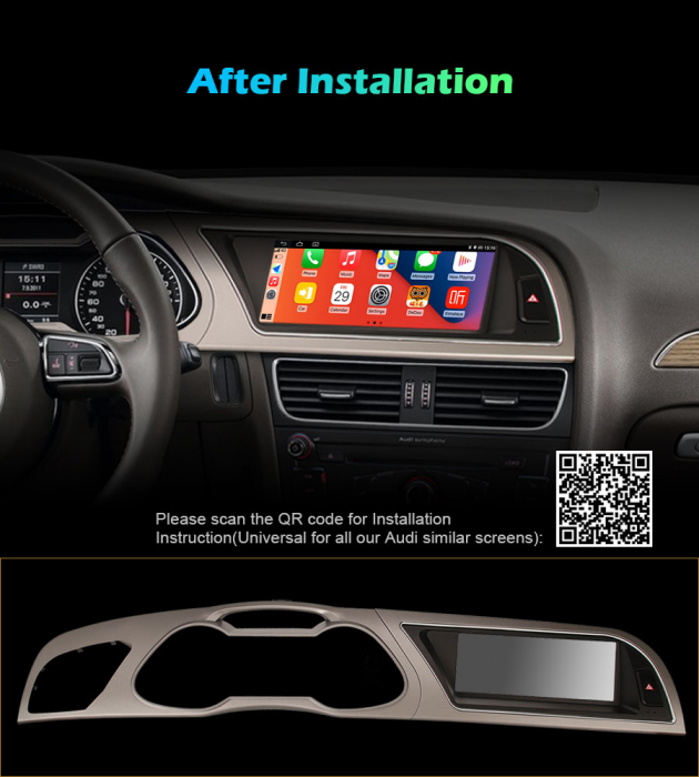 Navigatie auto, Pachet dedicat Audi A4 ,8.8 inch, Android 11 [11]